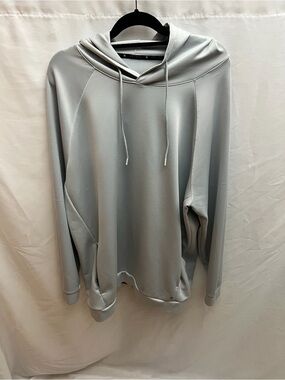 Xersion Studio Men’s 2XL Gray Quick-Dri Pullover Hoodie Activewear